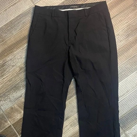🎁Banana Republic Women's Black Dress Pants - Picture 3 of 8